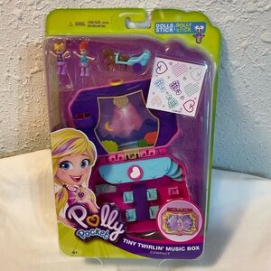 Polly Pocket Tiny Twirlin’ Music Box Compact